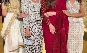 Nita Ambani brings classic glamour to Abu Jani Sandeep Khosla anniversary celebration
