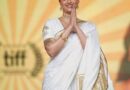 Keerthy Suresh brings traditional elegance to trailer launch in embroidered white saree