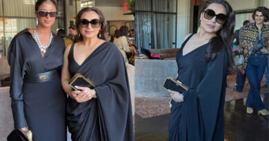 Rani Mukerji brings classic Indian saree style to New York Fashion Week
