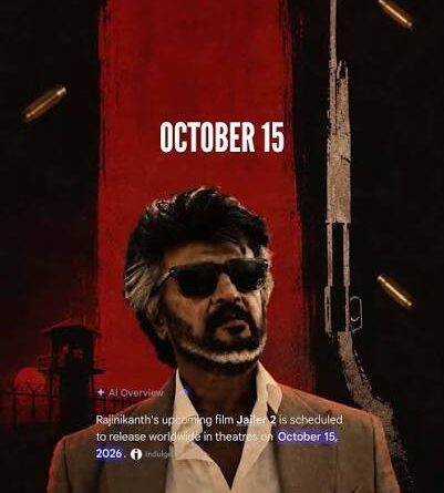 Rajinikanth Returns as Tiger Muthuvel Pandian in Jailer 2